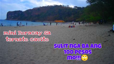 mini boracay in ternate cavite.